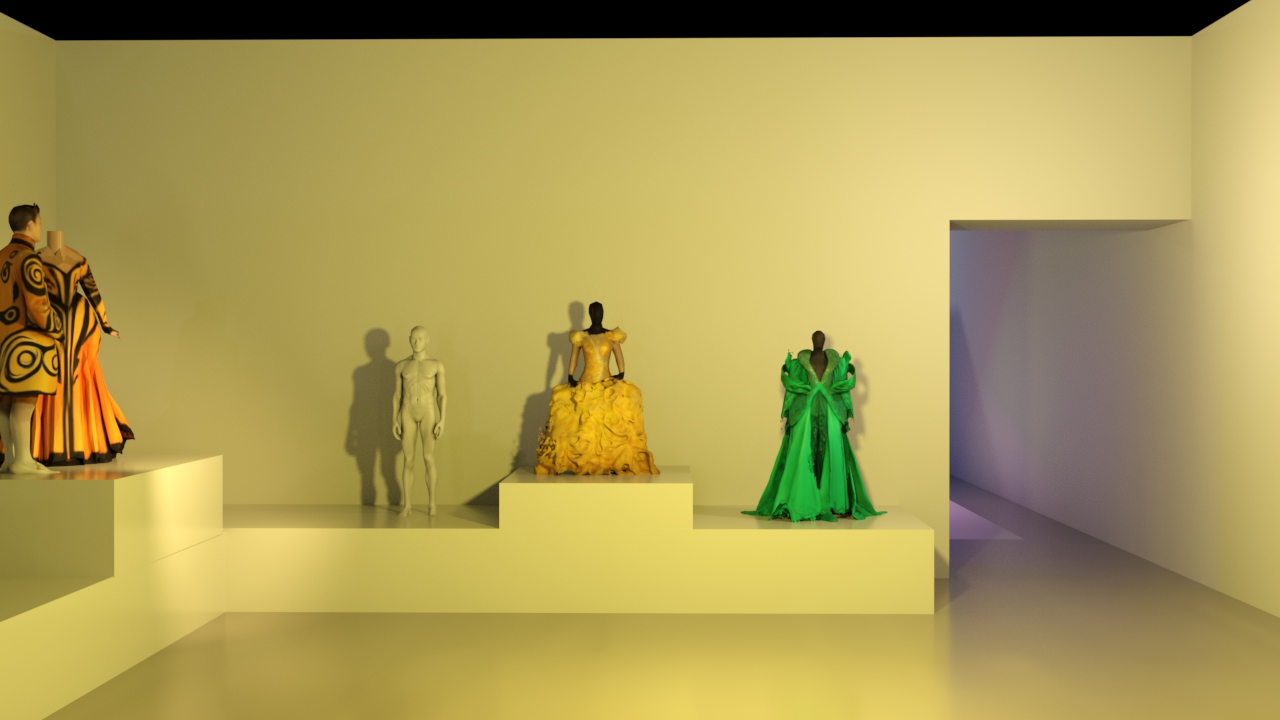 Room 4 — alternate elevation lighting test render